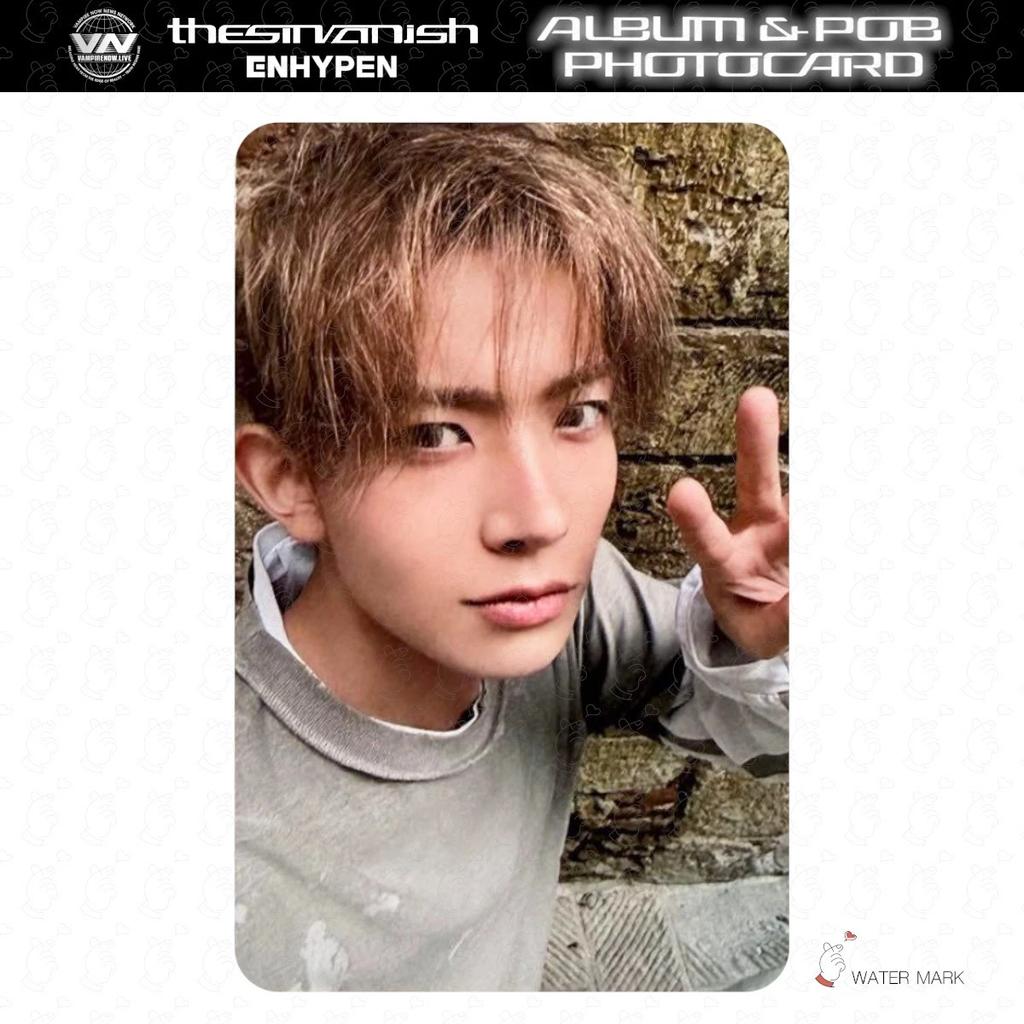 VORBESTELLUNG ENHYPEN THE SIN VANISH ALBUM Fotokarte Japan POB Glücksziehung OFFIZIELL FORBIDDEN AFTERLIGHT STORM FUGITIVES