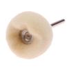 10Pcs Mini Wool Polishing Head 3Mm Shank Buffing Wheel Polish Brush Drill Rotary Abrasive Brush Hand Grinding Buffing Tools
