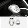 Matte Silver Car Gear Shift Knob Cover Trim For Toyota Grand Highlander 2024