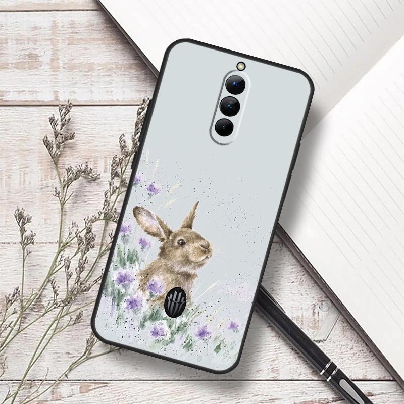 Rabbit Case For ZTE Nubia Red Magic 11 10S 9S 8S 8 9 10 Pro Plus 7 6S 7S Pro RedMagic 10 Air Cover