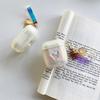 Applicable Airpods 1 /2/3 Generation Airpods Pro Silicone Transparent Laser Bluetooth Protective Case Lanyard Earphone Cover