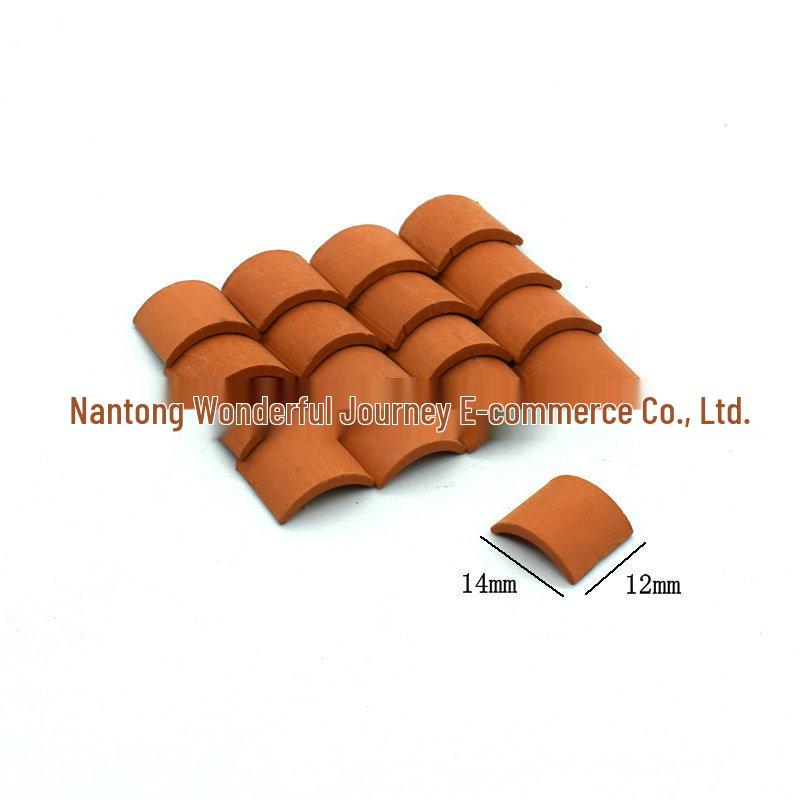 Micro Landscape DIY Model: Mini Brick Old House Building Blocks for Students