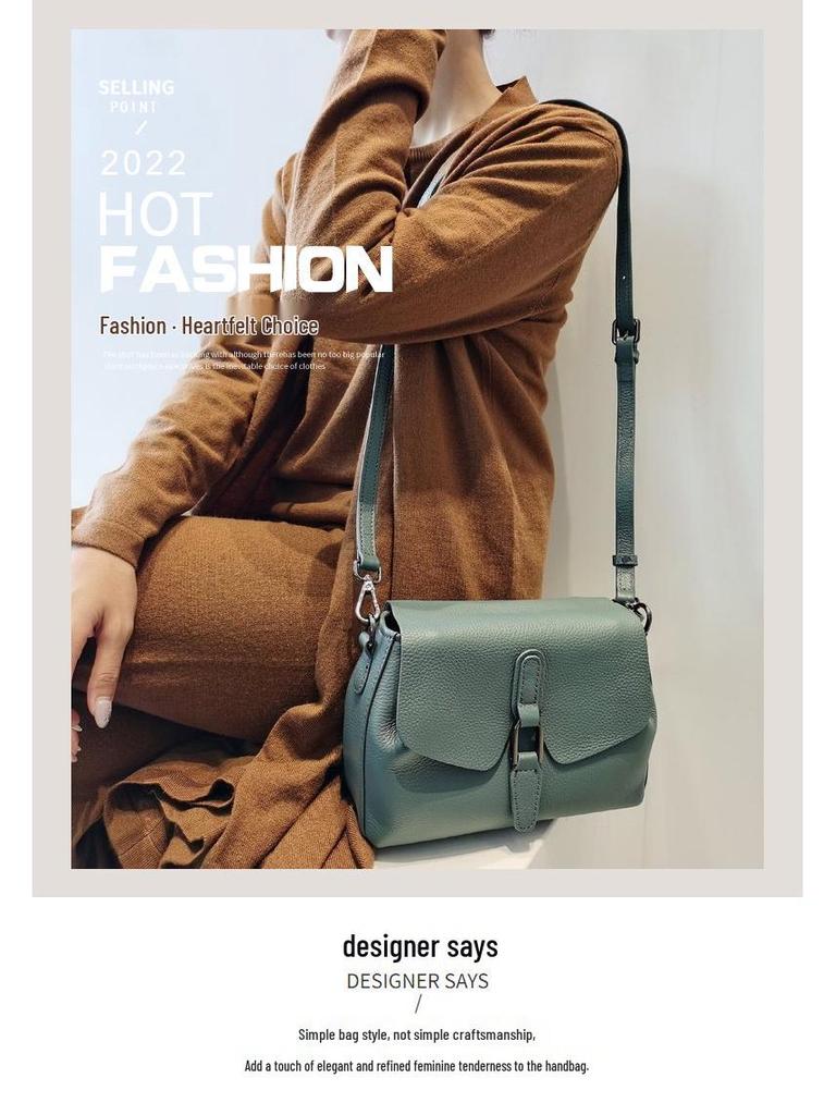 2025 New Style Genuine Leather Women's Crossbody Shoulder Bag