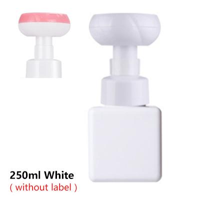 250ml Flower Dispenser Liquid Soap Floral Foam Hand Soap Bottle Pump Floret Bubbler Children Plastic Pressing Type Head Bottling