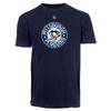 Old Time Hockey Pittsburgh Penguins Briggs Heathered Navy Throwback Logo T-Shirt Unisex T-Shirt
