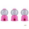 3X Cute Sweets Mini Candy Machine Bubble Gumball Dispenser Coin Bank Kids Toy Multicolor Random,About 14.5 X 8.7Cm