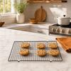 Stainless Steel Cooking Grill Tray Nonstick Surface Wire Cooking Net  BBQ Biscuit Cake Bread