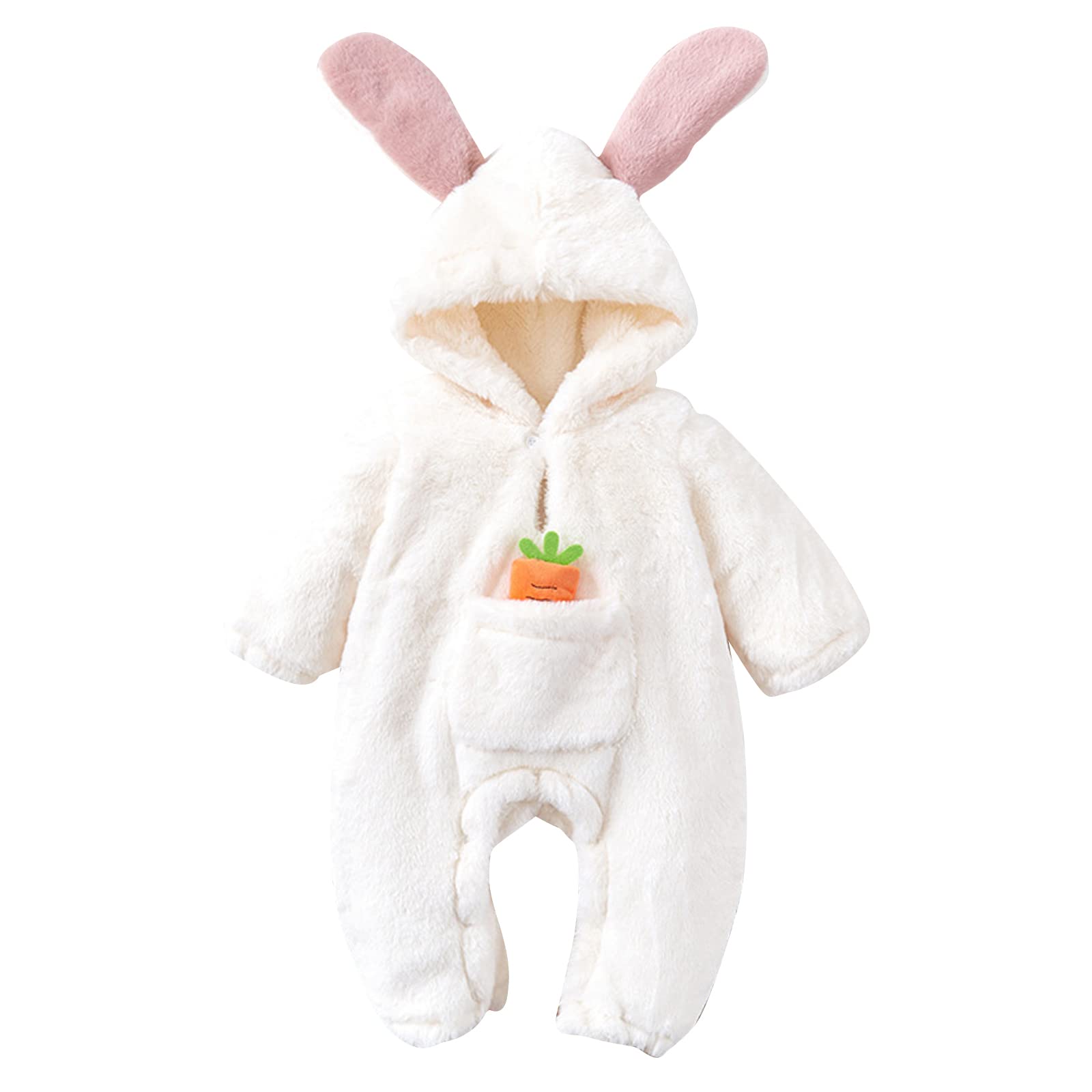 

холодный с капюшоном пушистый зимний кролик ребенок детский душ девочка подарок на 100 дней [Фамука] Комбинезоны, погода, ромперы, комбинезоны, костюмы, костюмы, одежда,