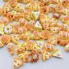50 Pcs Cute Mini Simulated Bread, Donuts, Pizza Flat Back Resin Cabochons Scrapbooking DIY Jewelry Hairpin Craft Decoration