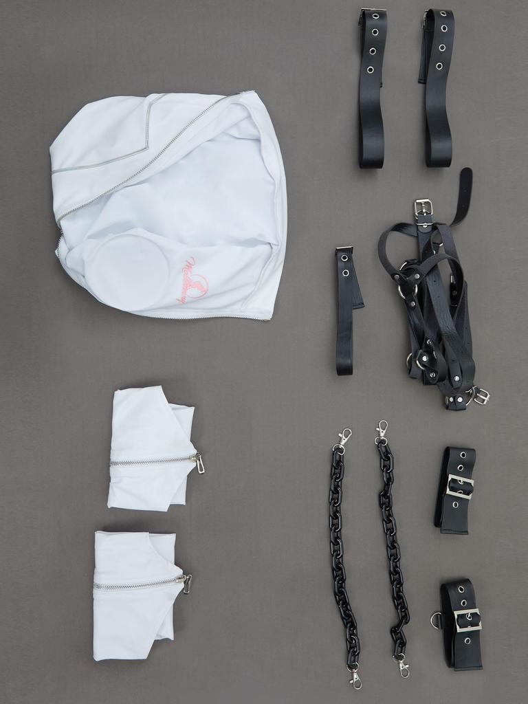 Mobbunny Beautiful Cosplay Moe Long Outfit White for Transformation Women's Costume, Anime/Game Witch/Queen/Heroine Uniform, Sexy, Cute, Bodysuit,