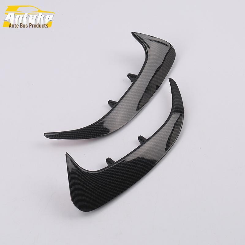 19 A200L Chrome Rear Blade & Bumper Wind Knife Decorative Sticker