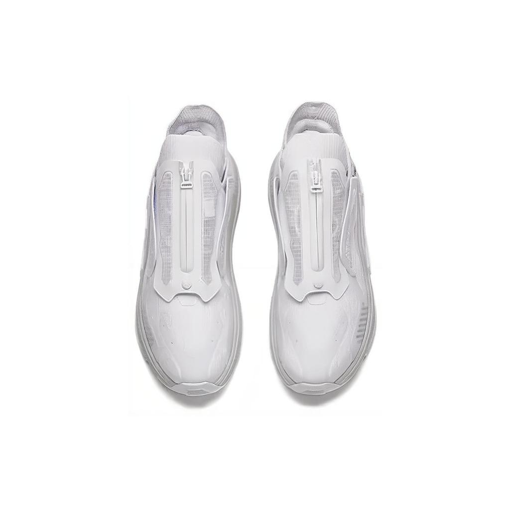 Anta AT91 Textile, Synthetic Leather Cushioning Slip Resistant Low top Running Shoes Women's Anta White 122148851-1