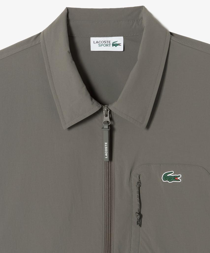 Lacoste Men'S Woven Shirt-Style Jumper Sh797E-56G Bmy