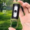 Multi-Functional Edc Portable Lanterns  Mini Keychain Flashlight Home Outdoor Emergency Ultra-Bright Cob Pocket Torch