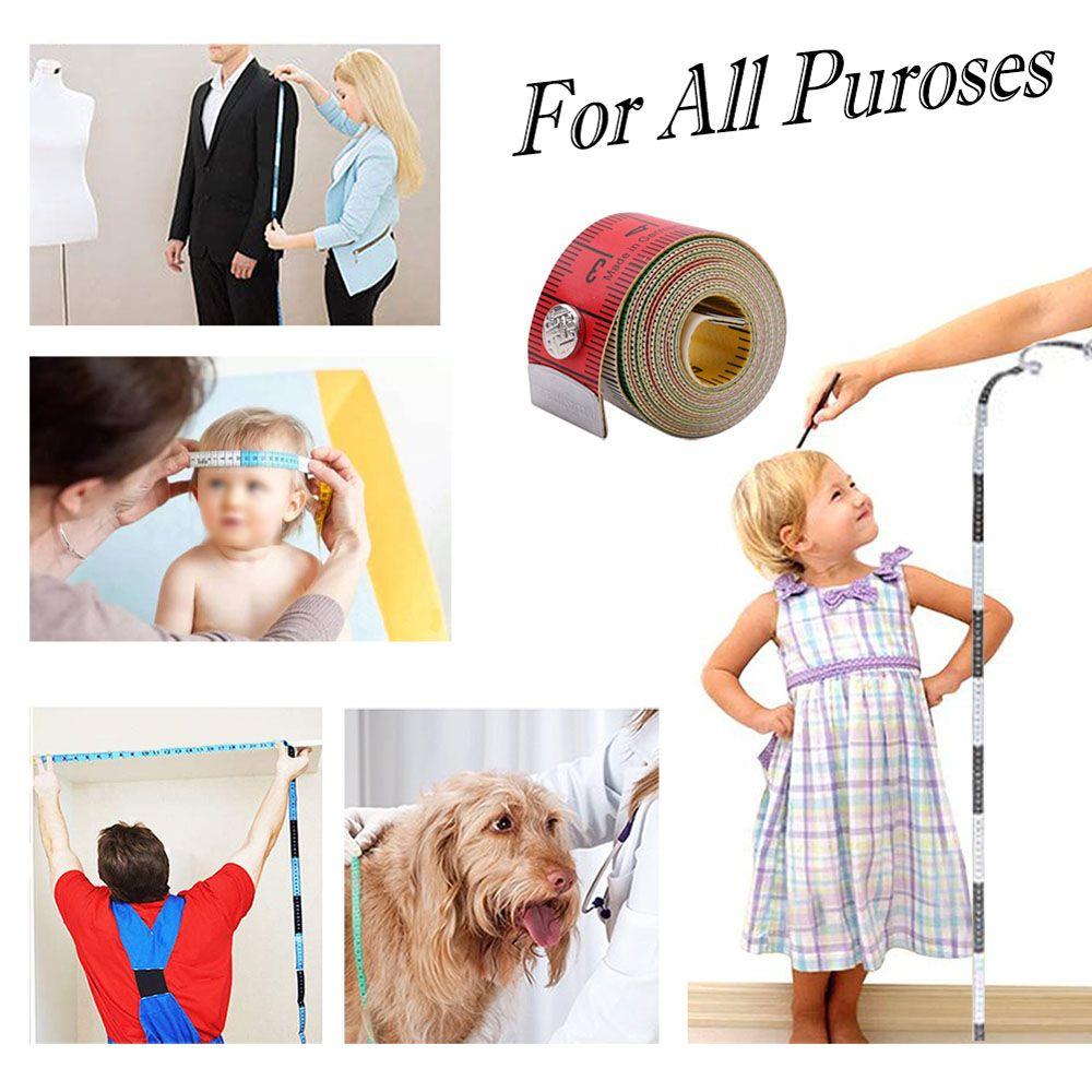 Snap Fasteners Flat Germany Quality Colorful Tailor Tape Sewing Tools Body Measuring Ruler Meter