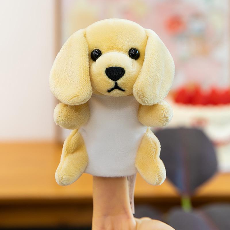 Cartoon Animal Finger Puppet Set: Plush Toy for Parent-Child Interaction & Storytelling