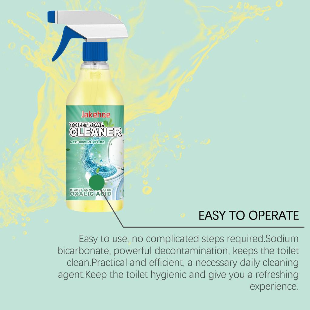 100ml Bucket Cleaner Household Bathroom Toilet Bowl Cleaner Clean Odor Toilet Bowl Descaling Cleaner