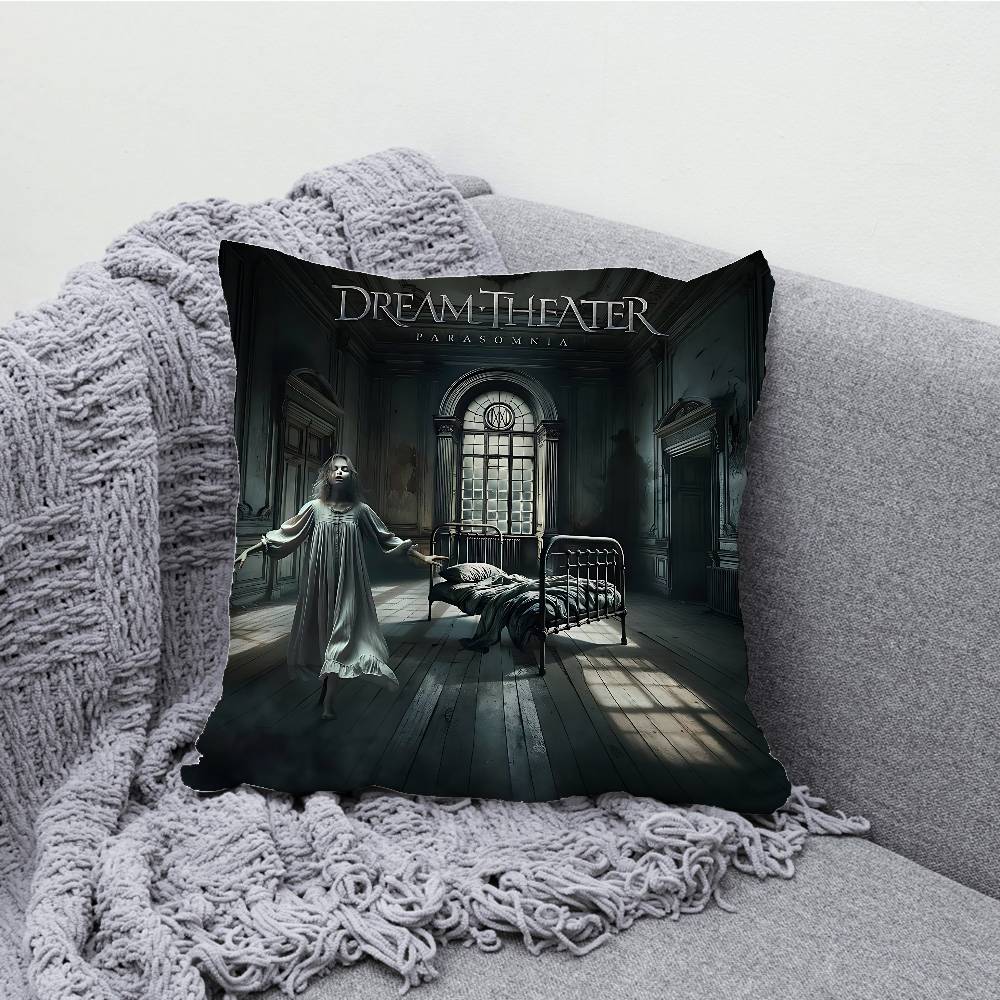 D-DreamS Band T-TheaterS Pillow Case Print Polyester Fiber 40X40 Cm Home Sofa Throw Cushion Cover Decoration