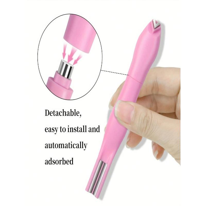 Magnete per Unghie Testa di Serpente 3-in-1, Strumento Staccabile per Smalto Gel Occhio di Gatto, Uso Professionale e Domestico, Design a Forma di Cuore, Strumento Magnetico per Unghie Occhio di Gatto