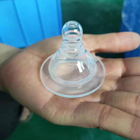 10 Stück Baby Silikon Weithals Natürlicher Sauger Schnuller Beruhigungssauger Fütterung