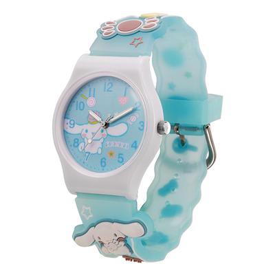 Sanrio Children's Watch, Lightweight Quartz Watch, Cartoon Design, Simple Design, Cute Watch, Perfect for School Entrance, Birthday Gift, Unisex, Blue