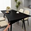 1PC Rectangular artificial leather tablecloth - easy to clean, suitable for dining tables and side tables, home decoration