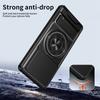 KEYSION Magnetic Phone Case for TECNO Pova 6 6 Pro 5G Slide Camera Lens Protection Upright Kickstand Ring Shockproof Back Cover