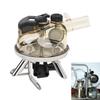 Cow Milk Collector Tool Milk Claw Cluster Cow Milk Collector 300ml Stainless Base Transparent Cover Cow Milking Cluster for Farm