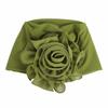 New Woman Beautiful Flower Turban Elastic Cloth Head Cap Hat Ladies Hair Accessories Muslim Women's Hijabs Scarf Cap
