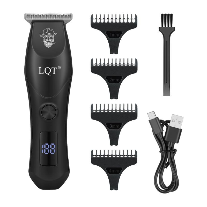 New Multi-function Hair Clipper Electric Clipper Multi-function Electric Pusher Oil Head Clipper Bald Head Artifact Men's Household Electric Clipper