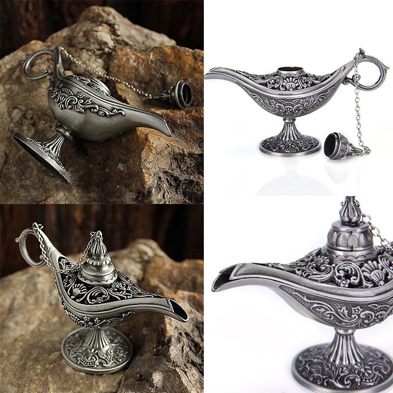 1Pc Hot Aladdin Magic Genie Light Oil Lamp Pot Aladdin Lamp Stunning Decoration