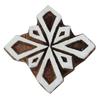 Hand Carved Handmade Floral Pattern Textile Wooden Wood Stamp Printing Block