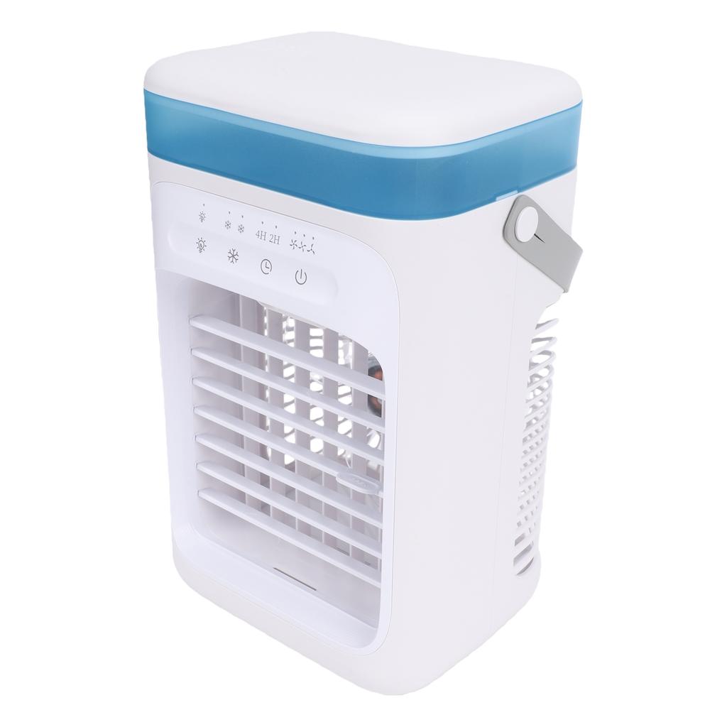 Desktop Small Air Cooling Fan 1000ml Water Tank RGB Light Portable Air Conditioner Fan