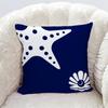 Blue Decorative Pillowcase Living Room Office Decoration Home Pillowcase