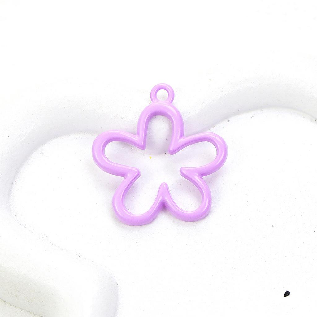 Exquisite Alloy Flower Pendant DIY Charm Jewelry Pendants for DIY Bracelet Necklace Jewelry Making Findings Accessories