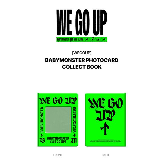 Pre-order BABYMONSTER WE GO UP Photo Card Collect Book