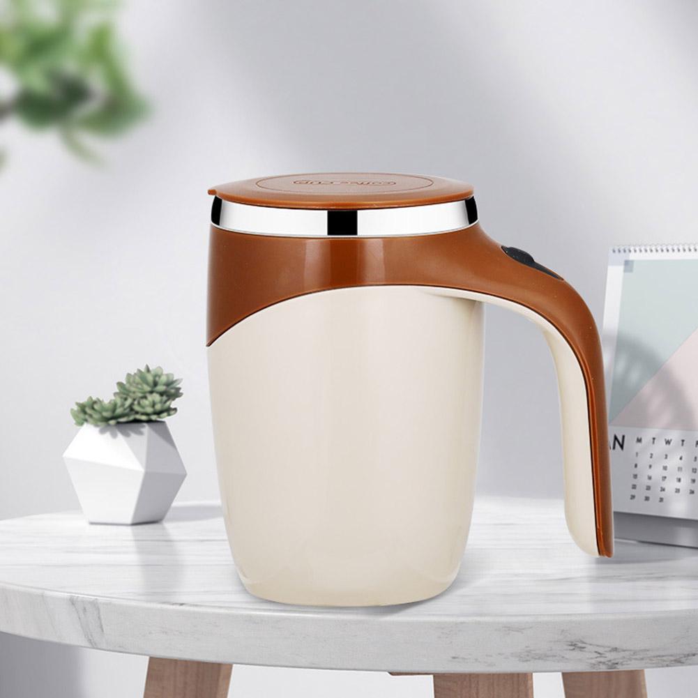 Selbstrührender Becher Wiederaufladbarer Automatischer Mischbecher Automatischer Rührbecher für Milch/Kakao im Büro/in der Küche/auf Reisen