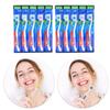 Soft Toothbrushes Medium Bristles Toothbrush for Adults Manual Toothbrush Deep Cleaning Toothbrush Home Travel Office