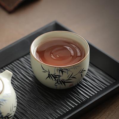 Large Chinese Tea Cup Handleless Japanese Tea Cup For Tea Lovers