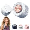 Portable Bladeless Clip Fan 360° Rechargeable Mini USB Desk Fan Small Cooling Fan for Outdoor Travel Office