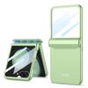 Applicable to Samsung Zflip1 mobile phone case magnetic hinge case film integrated large window flip1 anti-drop protective case