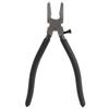 Rubber Tips Running Pliers Black Flat Nose Pliers  Stained Glass and Mosaics Work