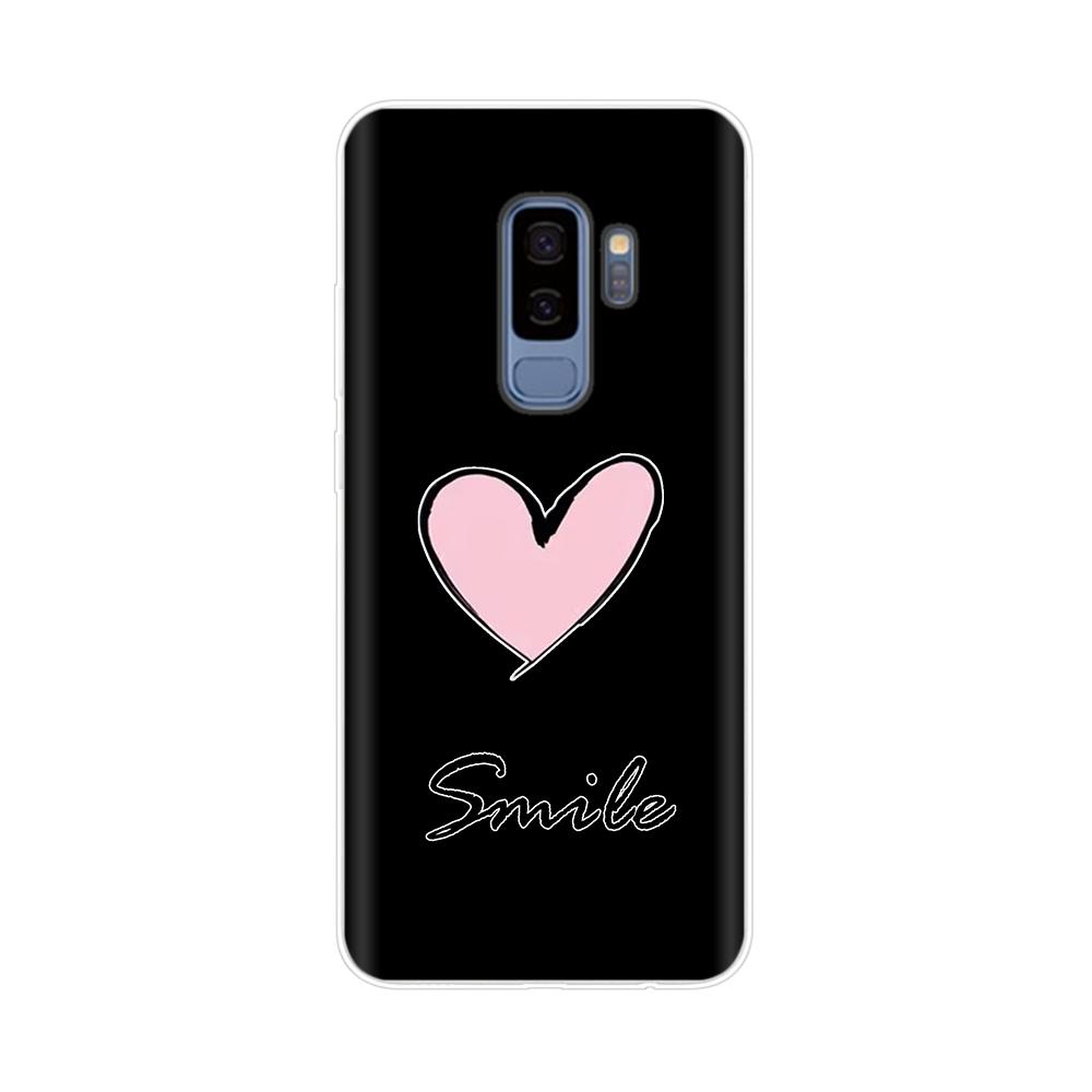 For Samsung Galaxy S9 Plus Phone Case Pretty Butterfly Pattern Soft Slim TPU Clear Silicone Cover For Samsung Galaxy S9 S9+ S 9