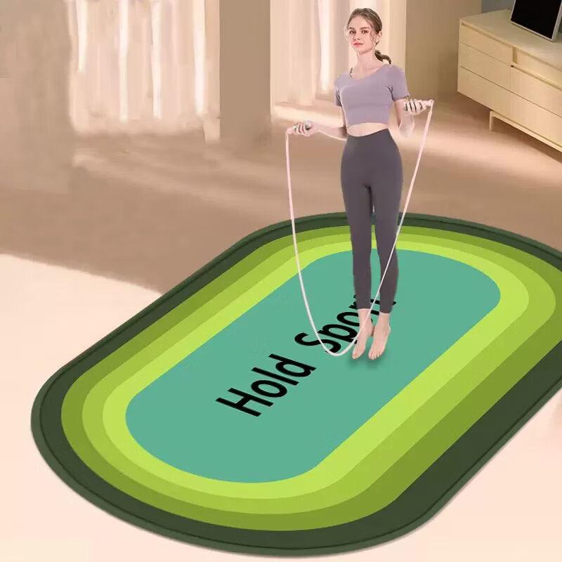 

TPE Fitness Mat for Jump Rope & Yoga