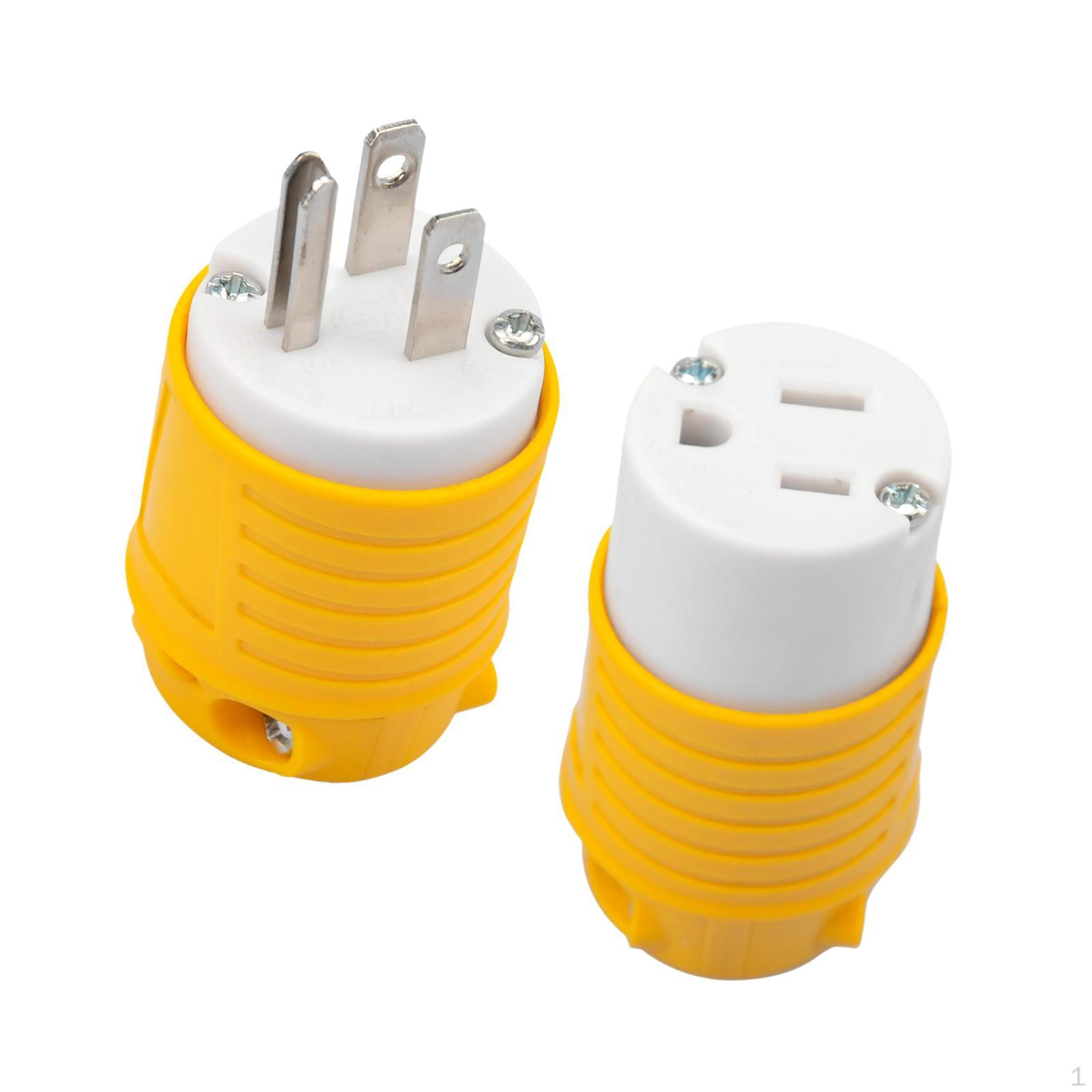 

Extension Cord Ends Set High Performance Plug And Connector
