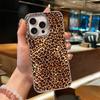 Gold Leopard Fashion Women INS Phone Case for iphone 17 Air 16 15 14 13 11 12 Pro Max 7 8 Plus X XS XR SE 2022 2020 16e Cover