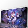 ROCCIA Anime Game W-Wuthering Waves Mousepad Mouse Mat Desk Mat With Pad Gaming Accessories Prime Gaming XXL Keyboard Pad Padd