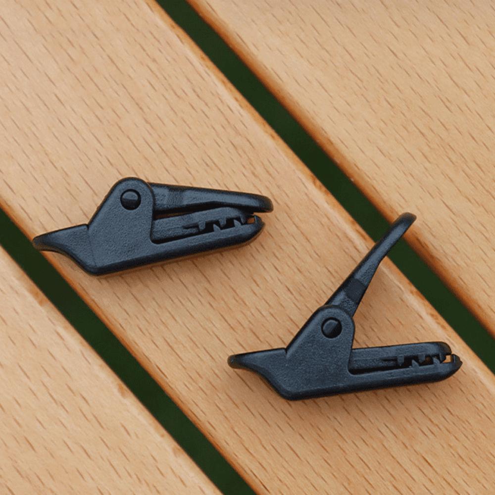 10 Pcs Tent Crocodile-shape Clips Unique Shape Mini Tent Clamp For Parks