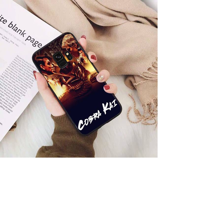Cobra Kai Schlange Handyhülle für Samsung Galaxy S20 S10 Plus S10E S5 S6 S7edge S8 S9 S9Plus S10lite 2020