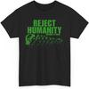 Reject Humanity Return To Frog Shirt, Funny Evolution Meme Tee, Frog Lover Gift, Ironic Nature Shirt, Unhinged Biology Humor